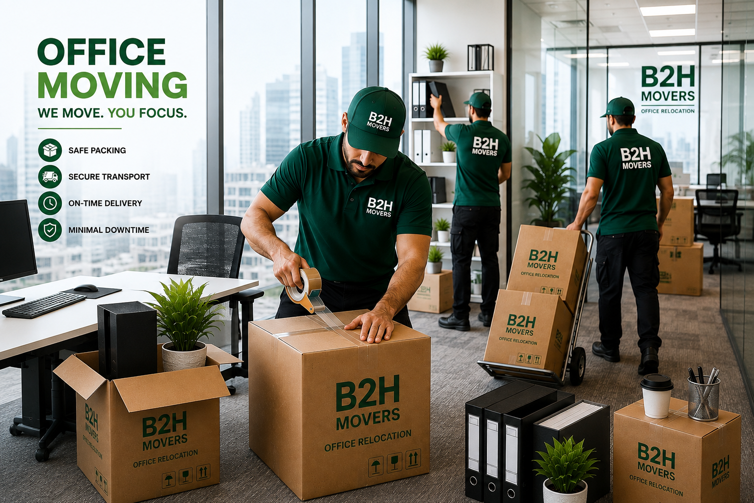 B2H Movers compared to E House Movers company