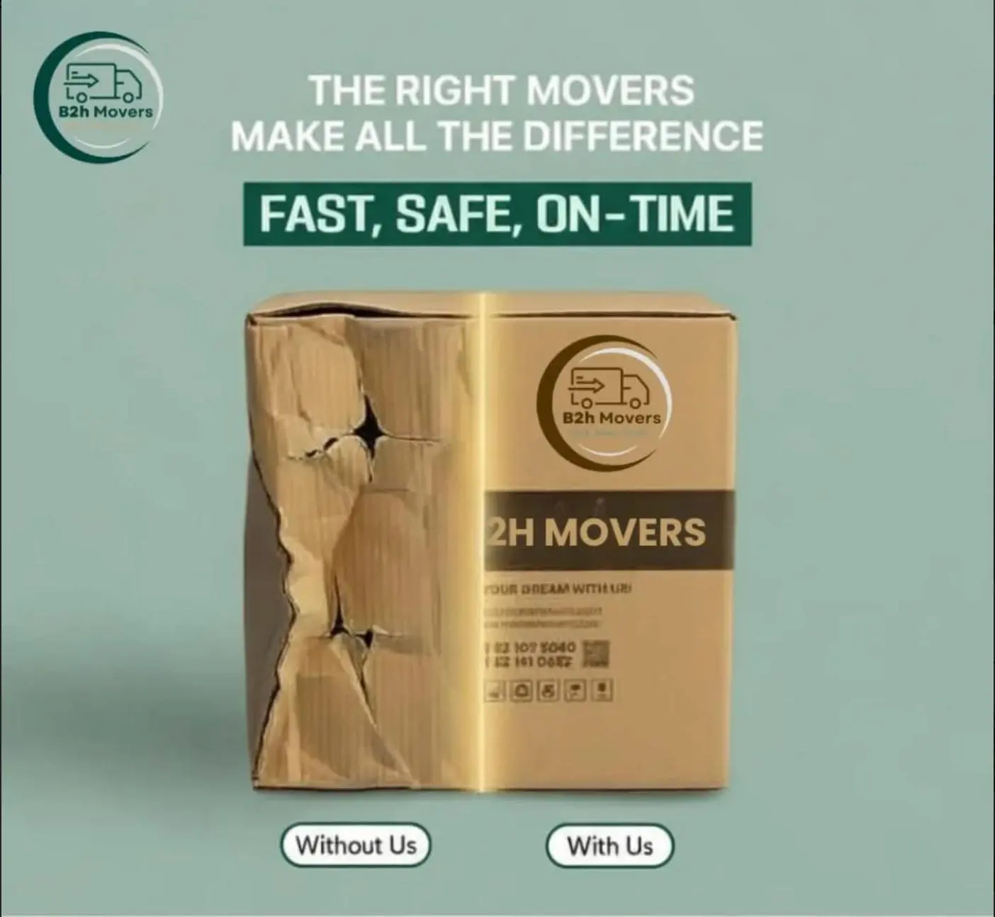 Professional Movers - B2H Moving Team